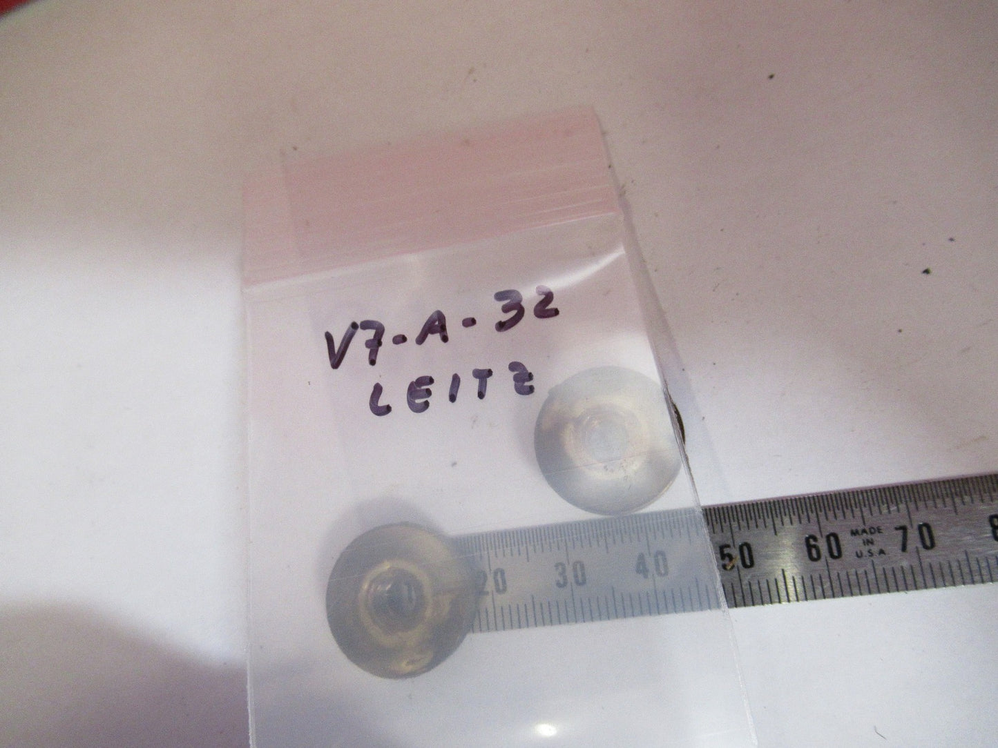 ANTIQUE LEITZ WETZLAR GERMANY BRASS SPANNER NUTS MICROSCOPE PART AS PIC V7-A-32