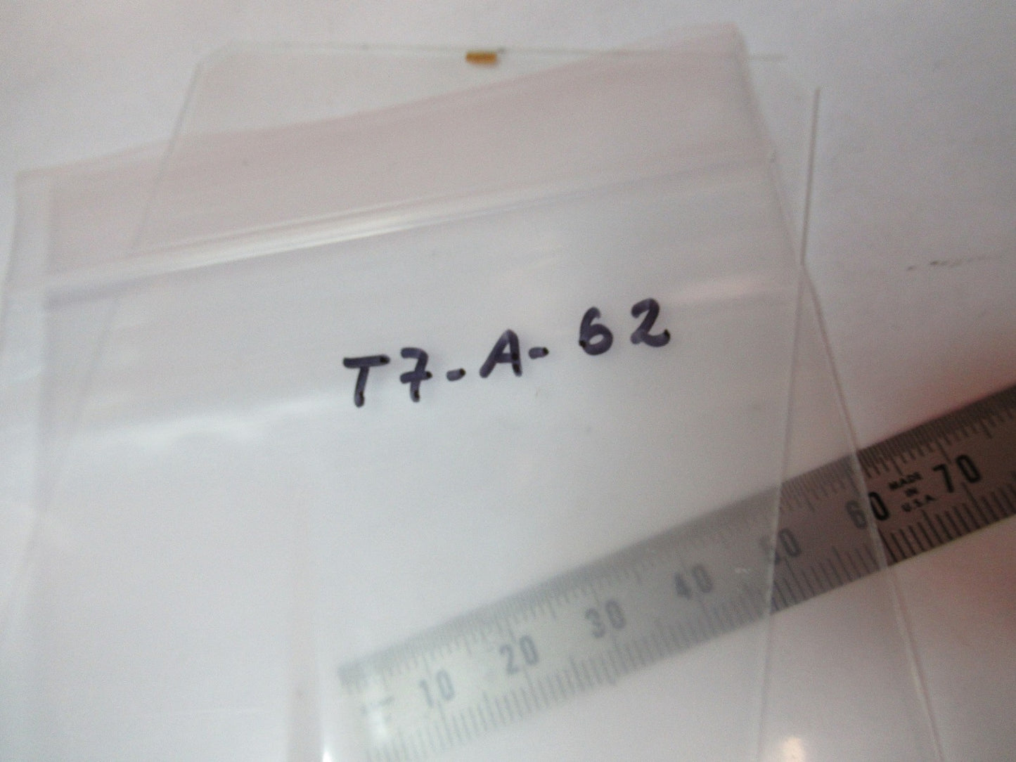 ANTIQUE SPENCER AO GLASS PLATE DIFFUSER MICROSCOPE PART AS PICTURED T7-A-62