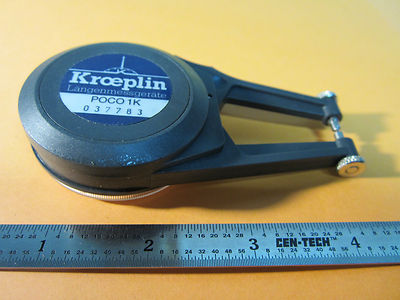 KROEPLIN GERMANY THICKNESS MICROMETER BIN#9