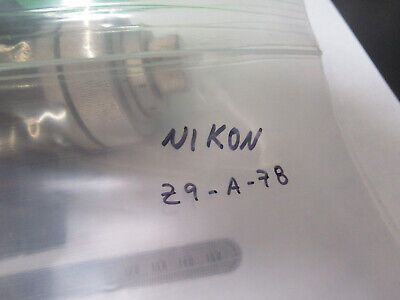 NIKON JAPAN SET OF KNOBS MECHANISM MICROSCOPE PART AS PICTURED Z9-A-78