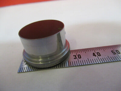 Antique Ernst Leitz Mounted Green Filter Microscope Part