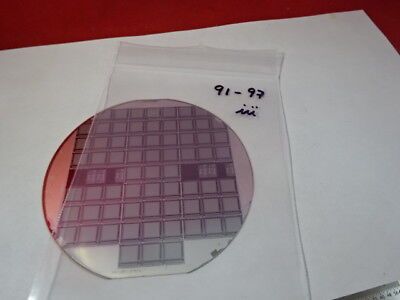 COLLECTABLE SILICON WAFER WITH COMPONENTS AS IS #91-97