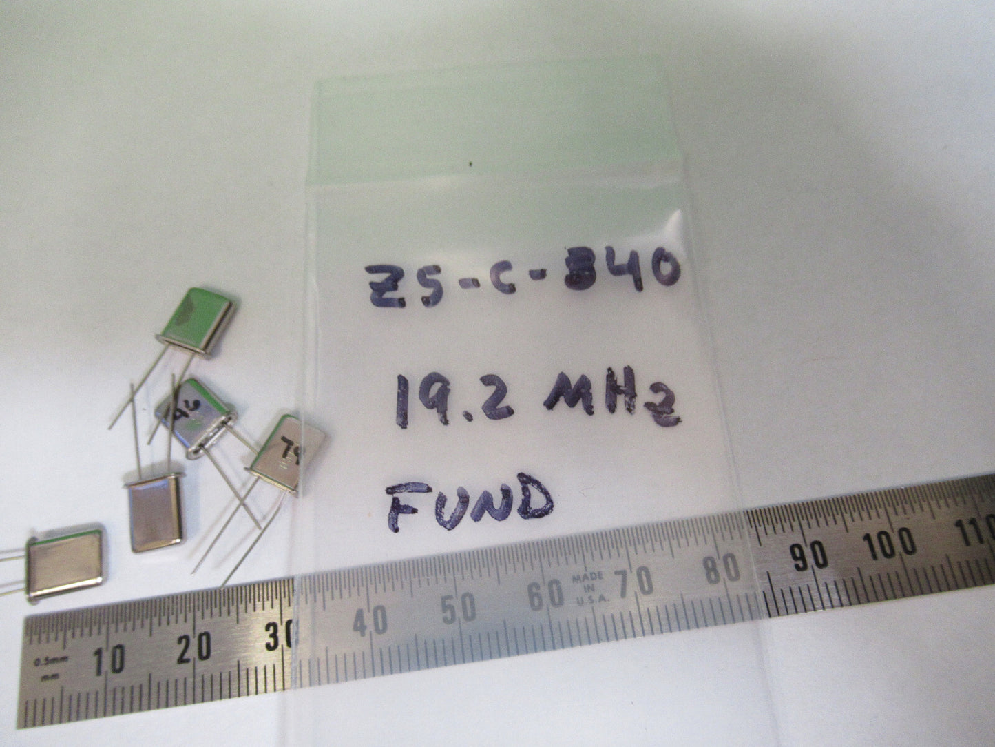 Lot 5 Pcs Cts 19.2 MHz Fundamental Quartz Crystal Resonator