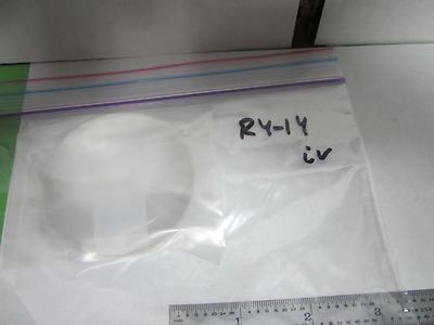 OPTICAL LARGE BI CONVEX LENS OPTICS AS IS BIN#R4-14