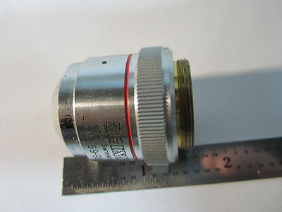 OPTICAL MICROSCOPE OBJECTIVE ZEISS GERMANY HD EPIPLAN 4X OPTICS BIN#AXIO