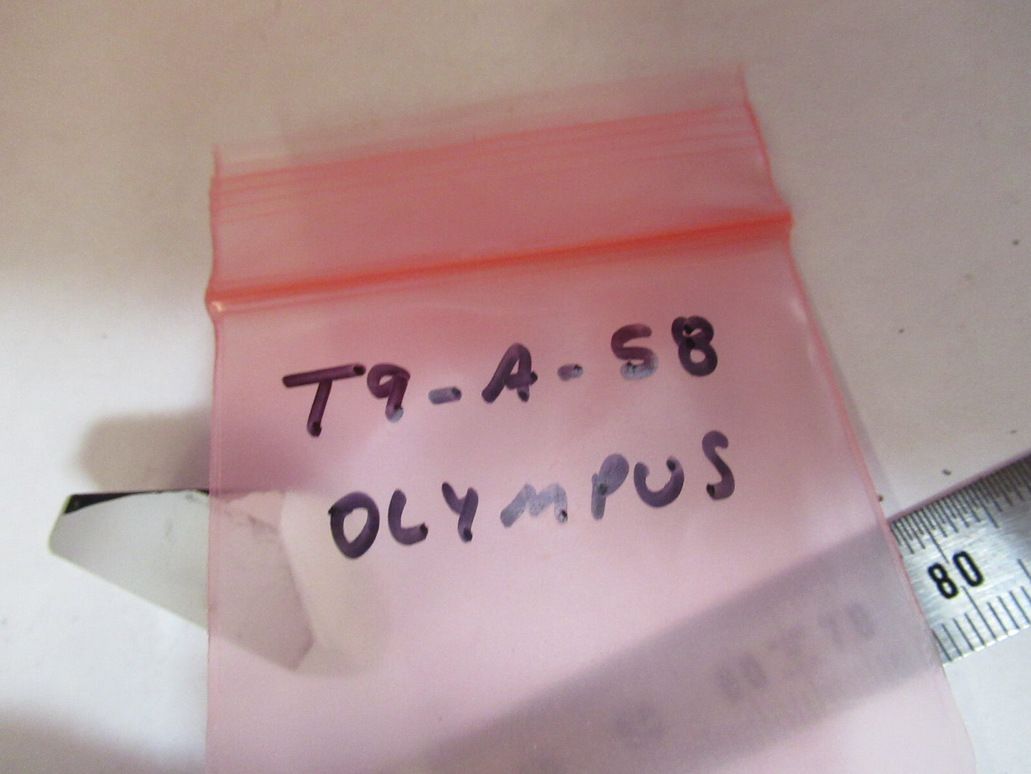 OLYMPUS JAPAN HEAD GLASS PRISM OPTICS MICROSCOPE PART AS PICTURED T9-A-58