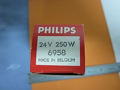 PHILIPS LAMP BULB 24V 250W 6958 BELGIUM AS IS BIN#K4