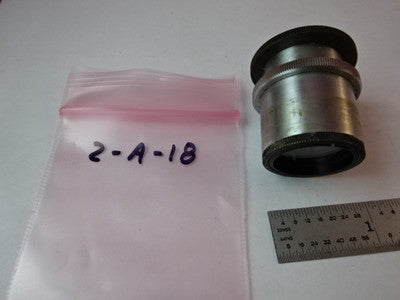 UNITRON EYEPIECE + MICROMETER OPTICS METALLOGRAPH MICROSCOPE PART AS IS &2-A-18