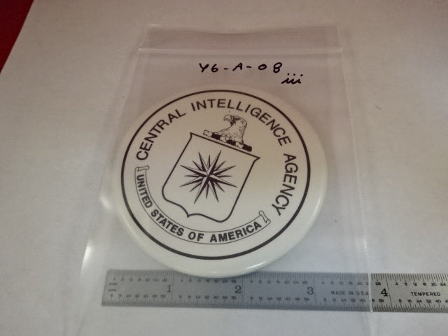 Collectable Glass Coaster Cia Central Intelligence Agency