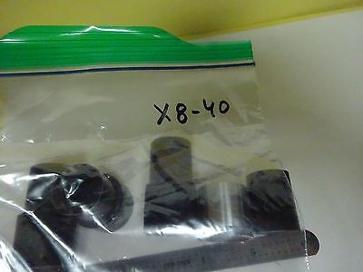 LOT MICROSCOPE EYEPIECES OCULAR OPTICS #X8-40