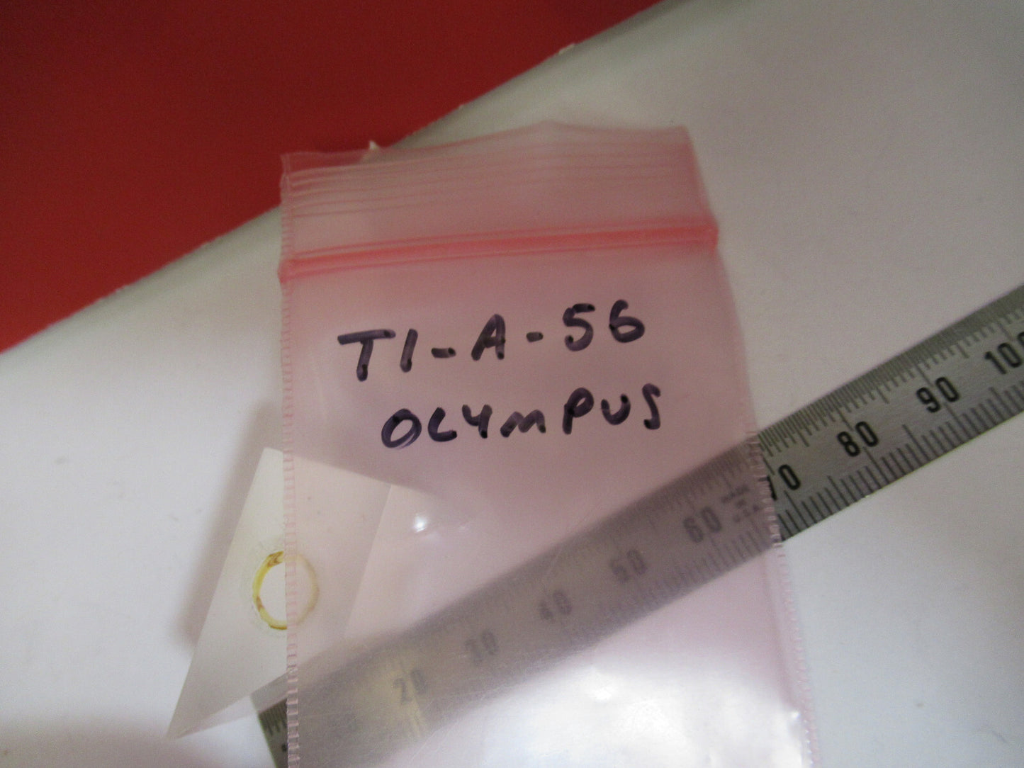 OLYMPUS JAPAN GLASS PRISM HEAD MICROSCOPE PART AS PICTURED T1-A-56