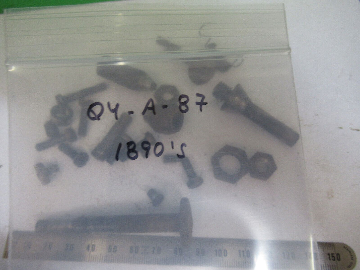 FOR PARTS 1890's LOT SCREWS SEWING MACHINE ANTIQUE AS PICTURED Q4-A-87