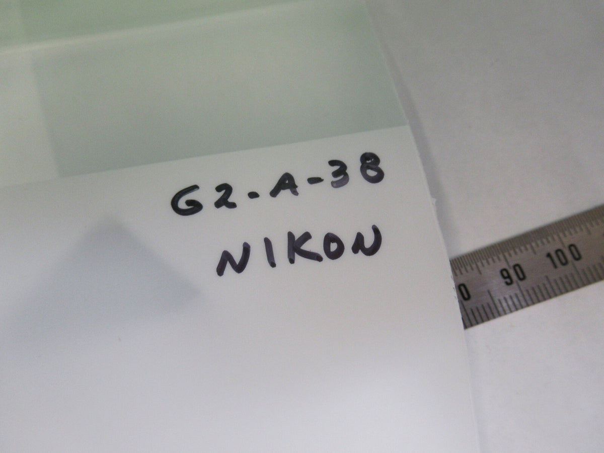 Nikon Japan Head Glass Prism Optics Microscope Part