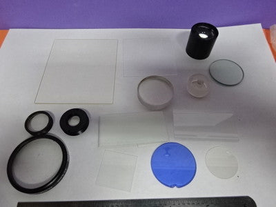 Lot Optics Lenses Filters Coated Lens Optical Set Optics