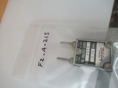 ANTIQUE QUARTZ CRYSTAL BLILEY MC7 FREQUENCY CONTROL RADIO AS PICTURED &F2-A-215