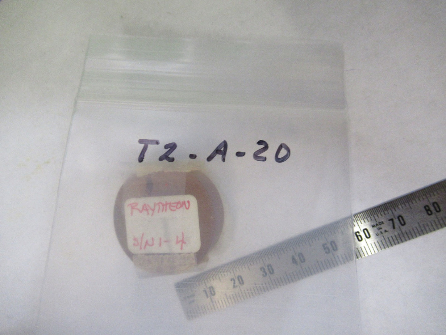 METALLOGRAPHIC SAMPLE SPECIMEN CROSS SECTION POLISHED ETCHED AS PICTURED T2-A-20
