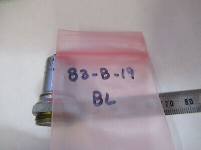 BAUSCH LOMB 43X objective lens OPTICS MICROSCOPE PART AS PICTURED &B3-B-19