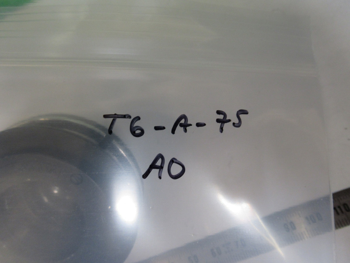 SPENCER AO CONDENSER + IRIS OPTICS ANTIQUE MICROSCOPE PART as pic T6-A-75