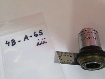 Nikon Japan Optics 100X Hi Objective Lens Microscope Part