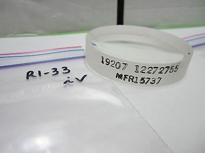 OPTICAL LARGE LENS CONVEX CONCAVE MIL SPEC LASER OPTICS BIN#R1-33