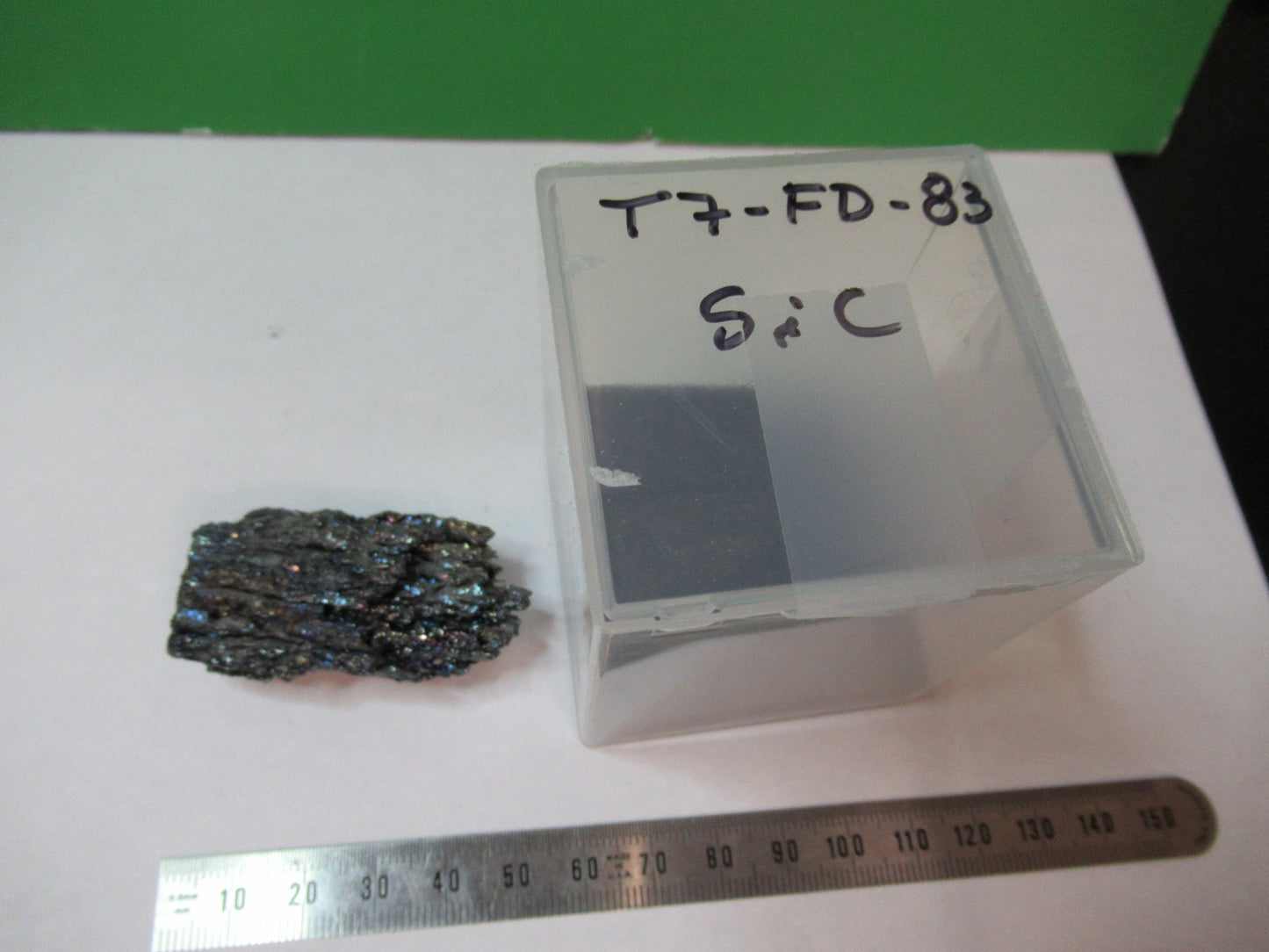 AMAZING SILICON CARBIDE MINERAL SAMPLE BEAUTIFUL SPECIMEN AS PICTURED T7-FD-83