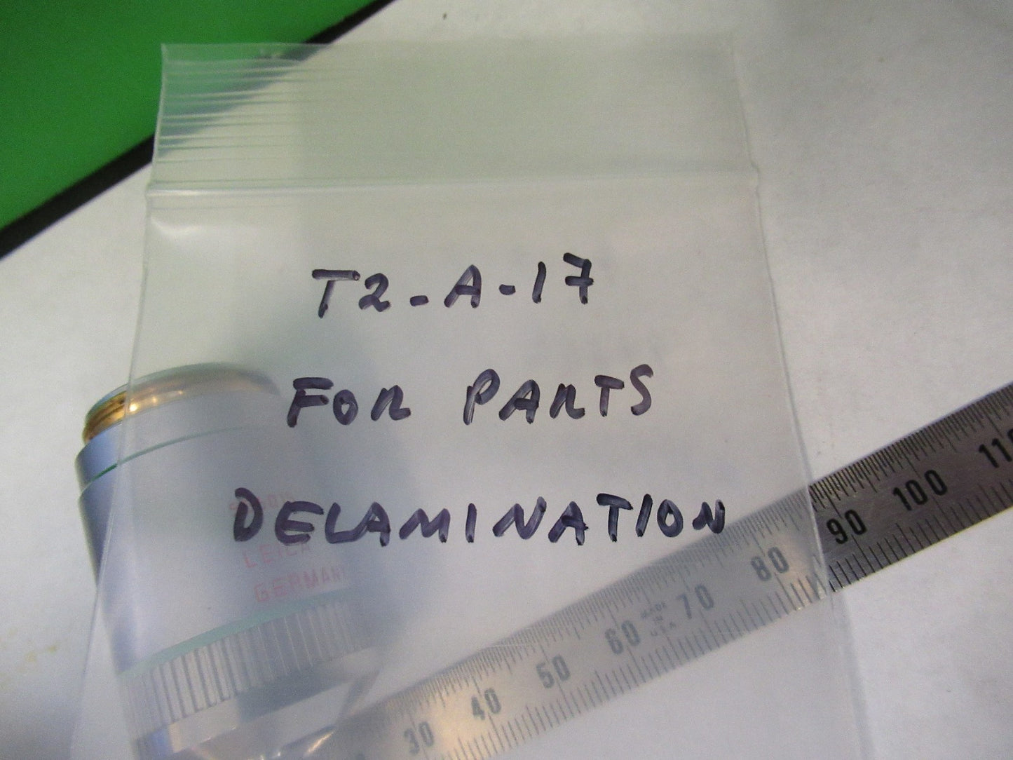 For parts LEITZ GERMANY INFINITY OBJECTIVE 20X FLUOTAR MICROSCOPE PART T2-A-17