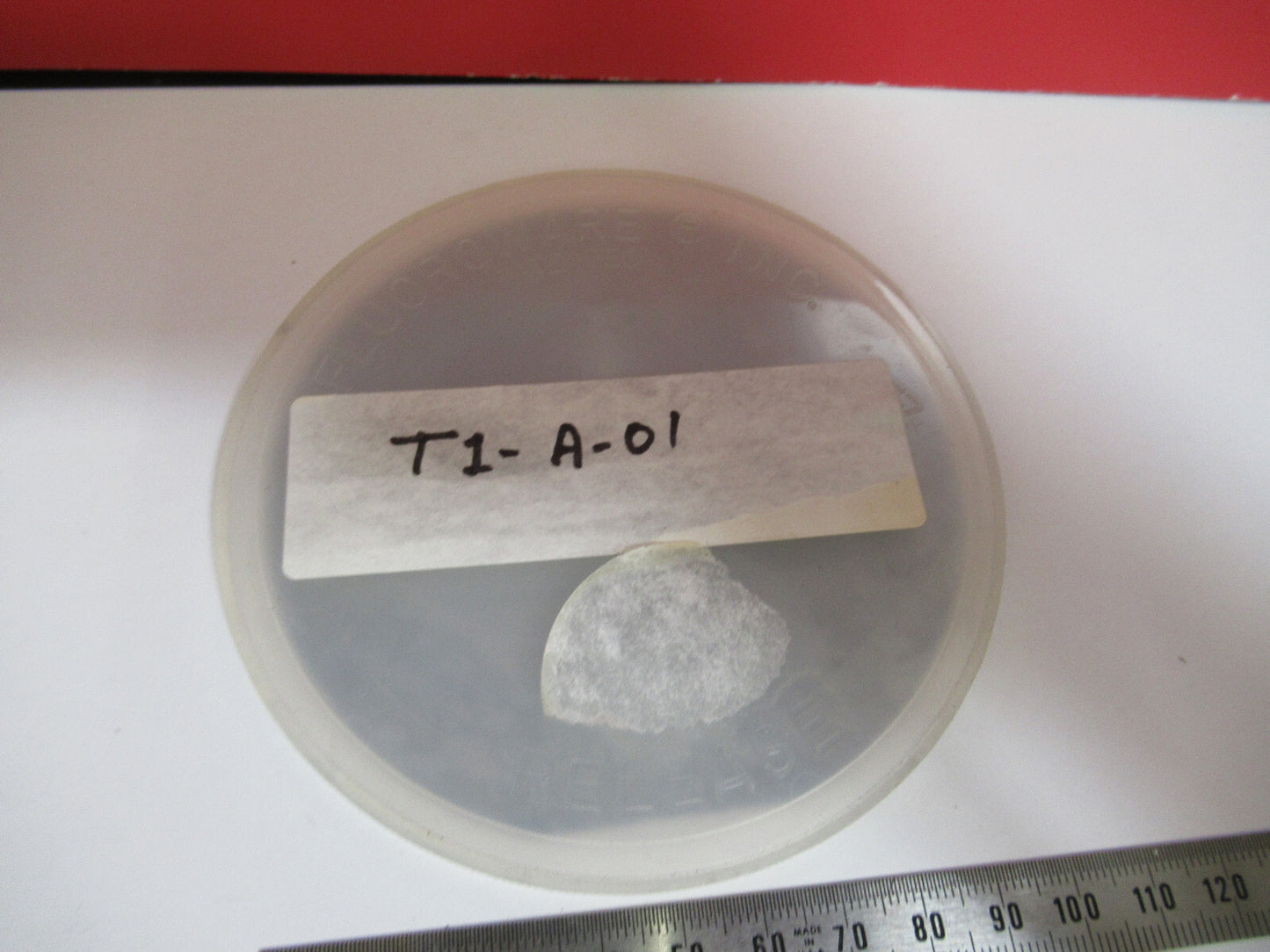 RARE SILICON WAFER WITH TWINS TWINNED SURFACE FRONT BACK AS PICTURED T1-A-01