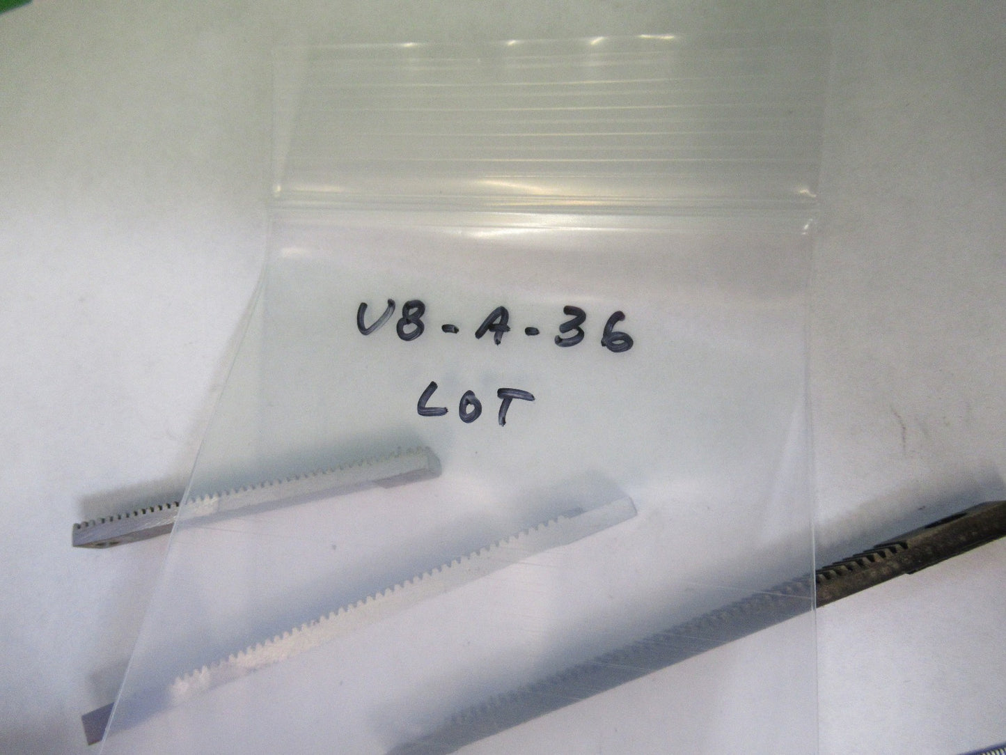LOT 4 PIECES RACK GEAR BAUSCH LOMB AO SPENCER MICROSCOPE PART AS PICTURE U8-A-36