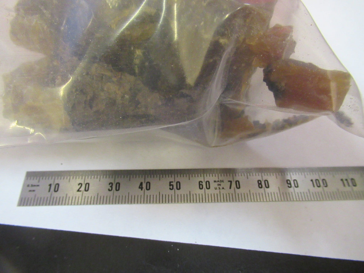 Lot Pieces Amber Borneo Fossil