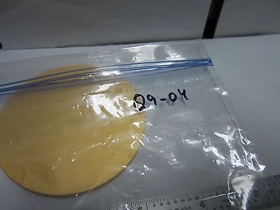 OPTICAL FOR PARTS GOLD PLATED DISC BOTH SIDES AS IS LASER OPTICS BIN#Q9-04