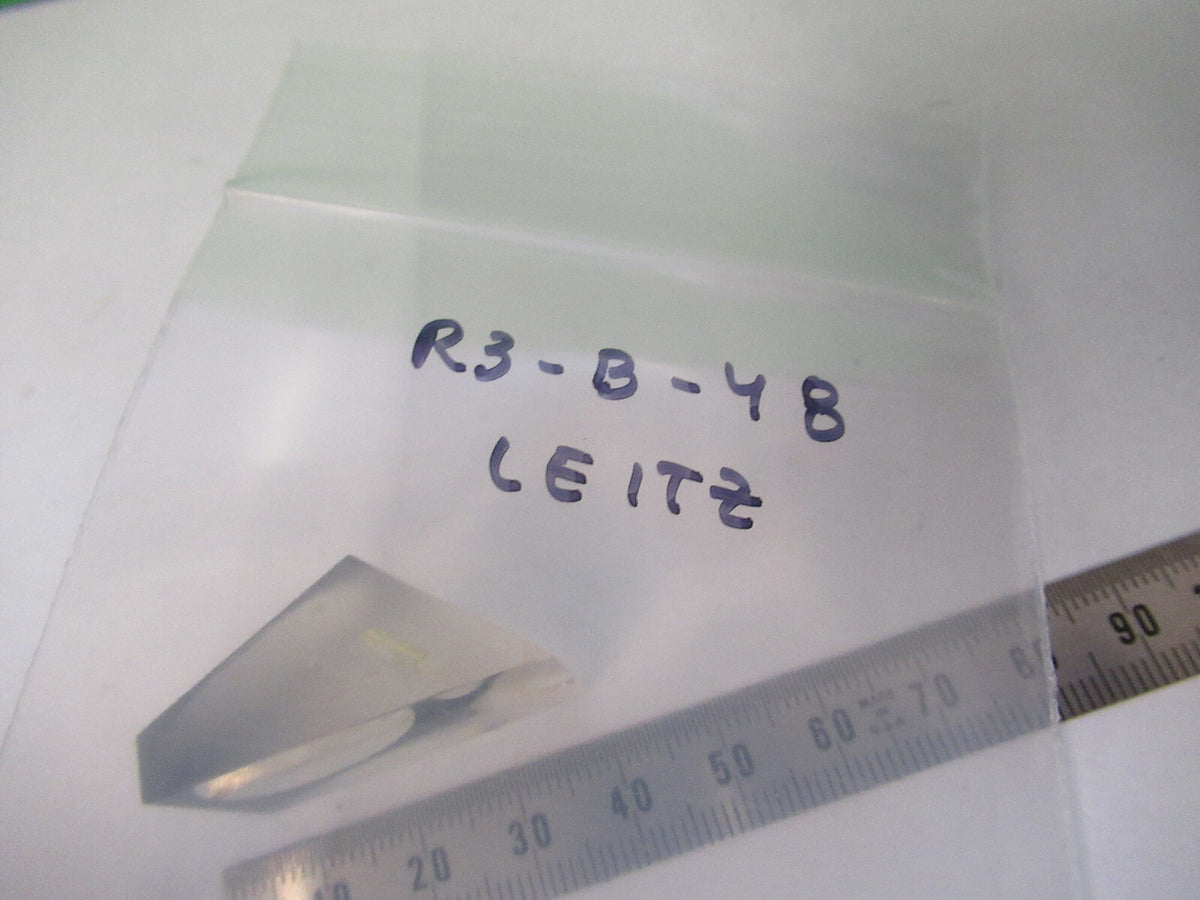 Ernst Leitz Wetzlar Germany Glass Prism Optics Microscope Part