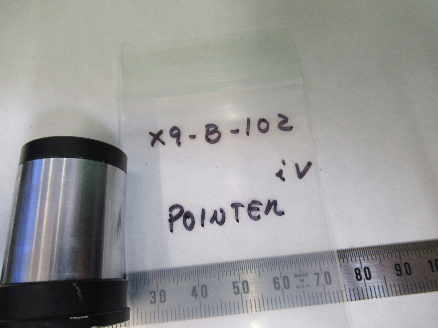 LEITZ WEZTLAR GERMANY EYEPIECE NF 10X with pointer MICROSCOPE PART X9-B-102