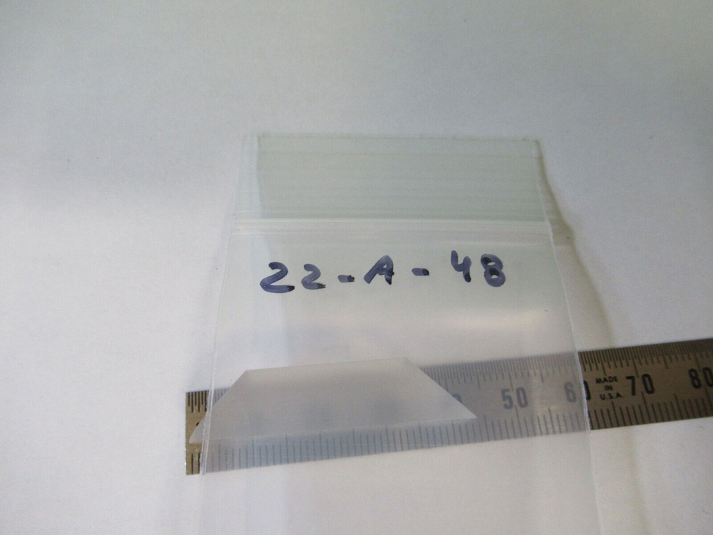 OPTICAL MIL SPEC GLASS PRISM LASER OPTICS AS PICTURED #22-A-48