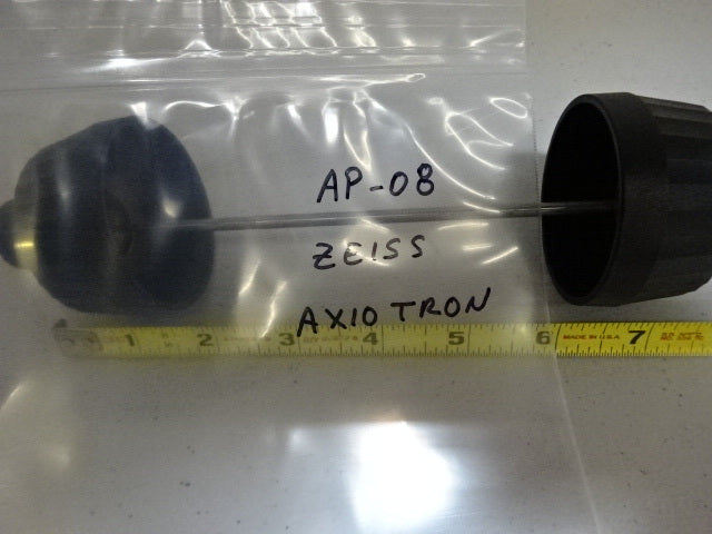 MICROSCOPE PART ZEISS GERMANY AXIOTRON KNOBS ASSEMBLY AS IS #AP-08