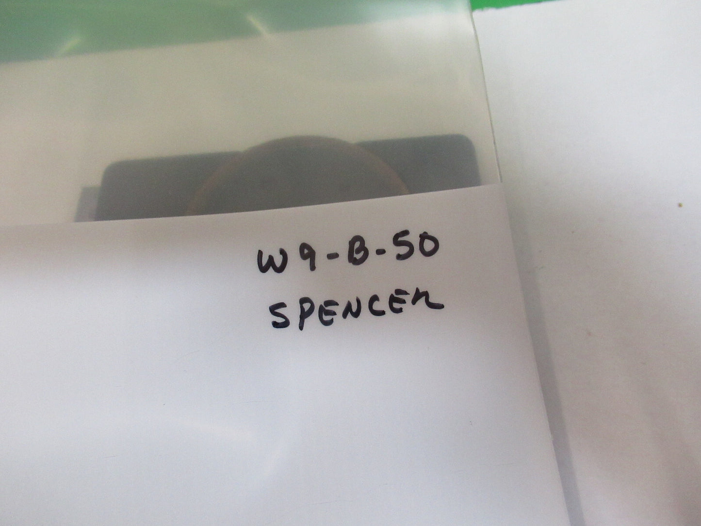 ANTIQUE SPENCER AO STAGE RARE TABLE MICROSCOPE PART AS PICTURED W9-B-50
