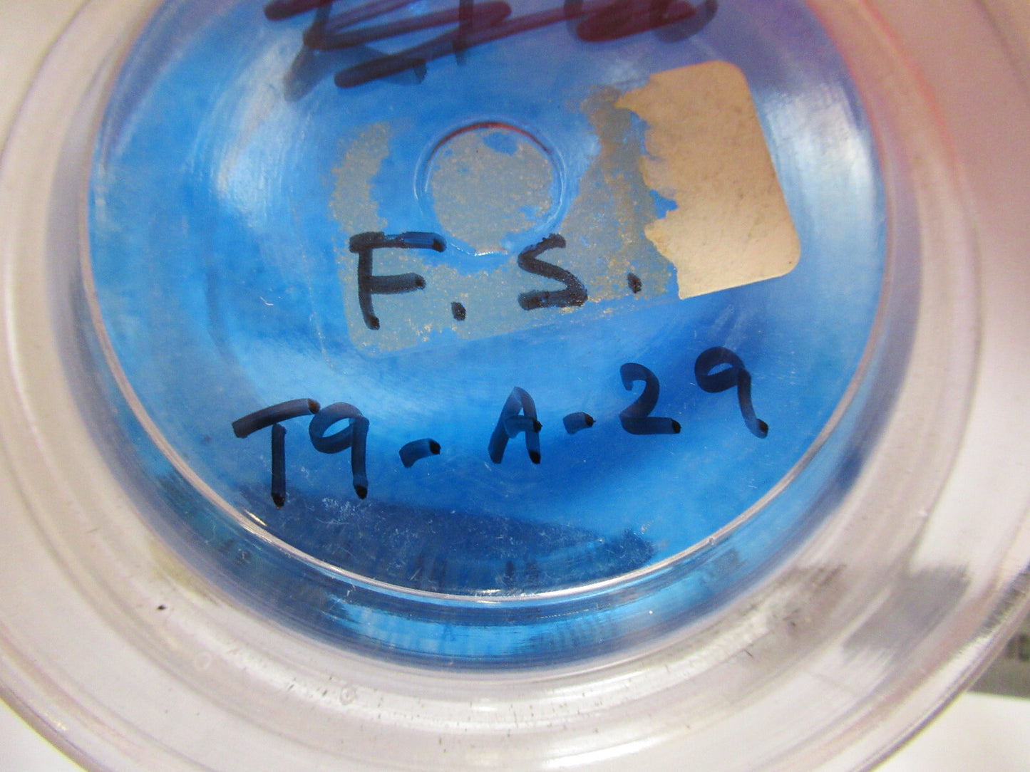 OPTICAL FLAT COATED FUSED SILICA PRO ZYGO LASER OPTICS AS PICTURED T9-A-29