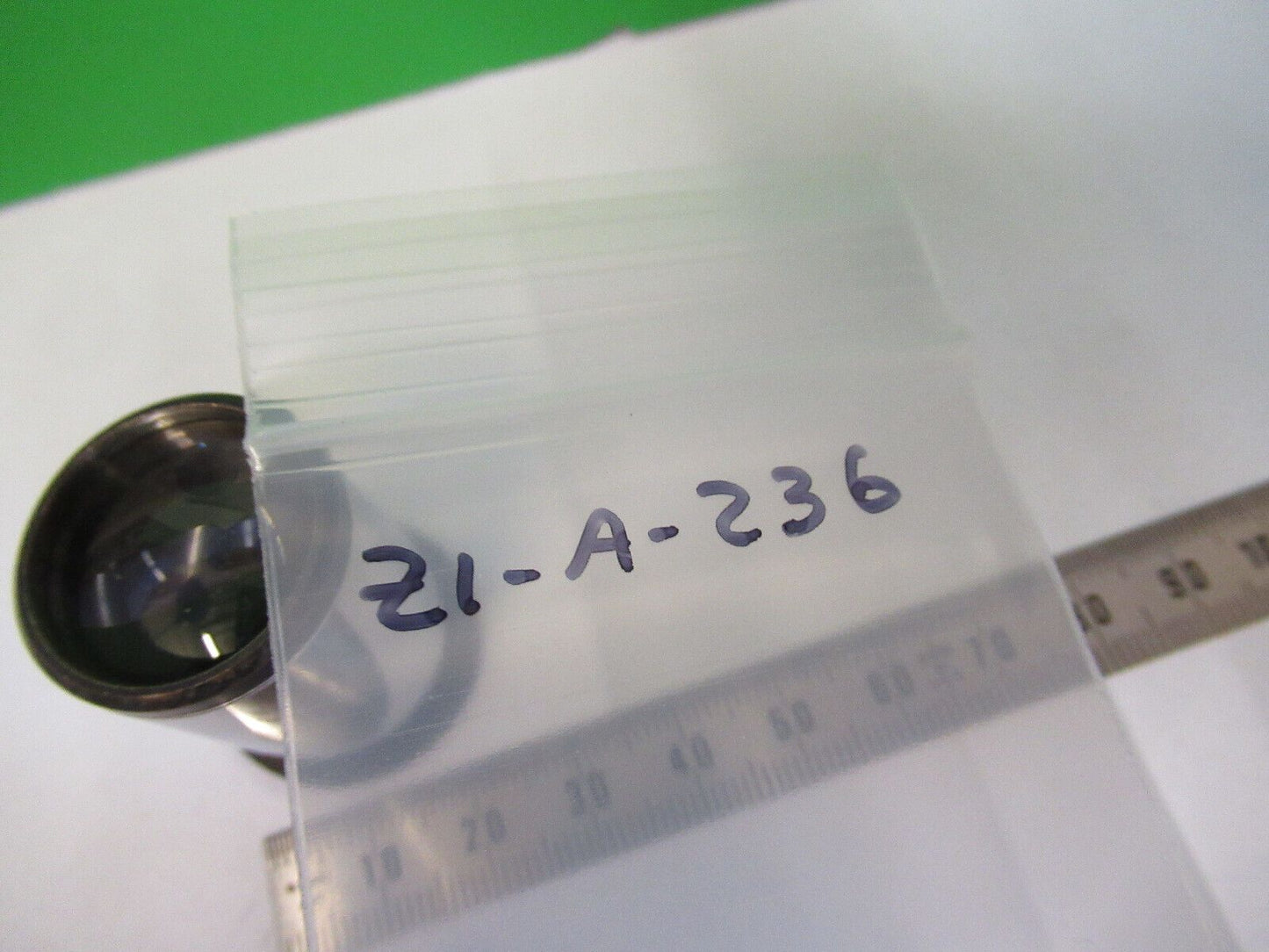 ANTIQUE ERNST LEITZ 10X OCULAR EYEPIECE MICROSCOPE PART AS PICTURED &Z1-A-236