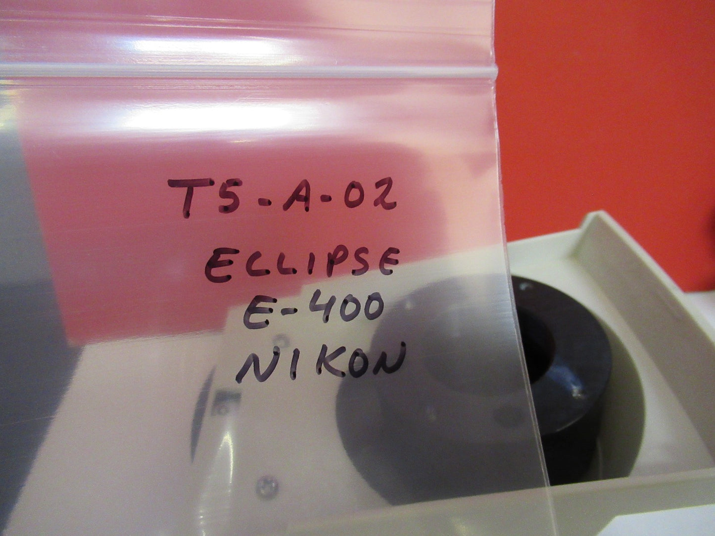 NIKON ECLIPSE E-400 JAPAN NOSEPIECE FAIR MICROSCOPE PART AS PICTURED T5-A-02