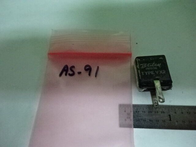 ANTIQUE QUARTZ RADIO CRYSTAL BLILEY ELECTRIC VX2 3105 K FREQUENCY CONTROL #AS-91