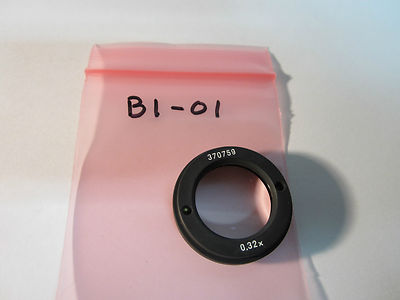 OPTICAL MICROSCOPE ZEISS 0.32X OPTICS DIC BIN#B1-01