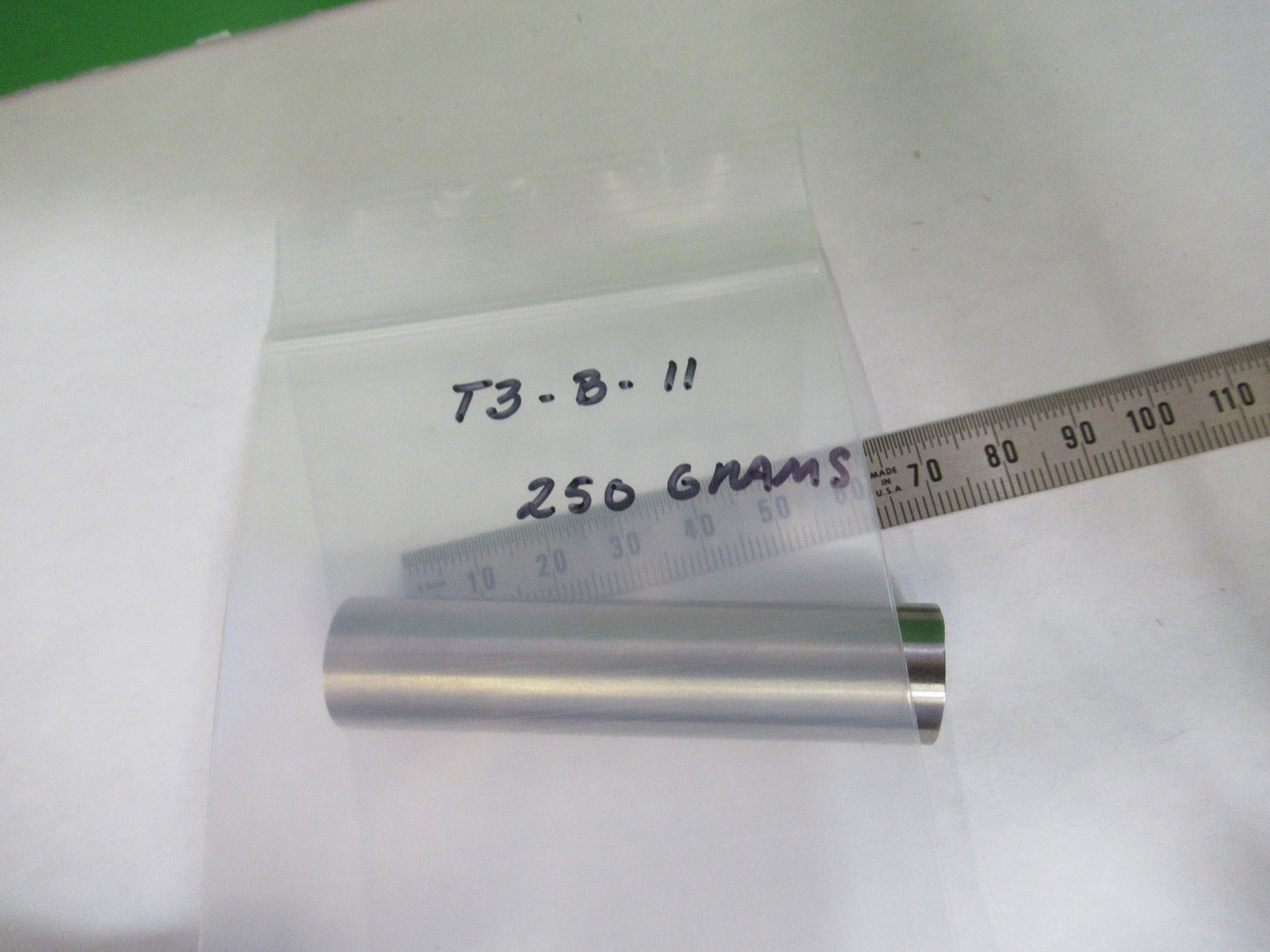 TUNGSTEN ALLOY 90% & 10% OF COPPER HEAVY METAL WOLFRAM 250gr AS PICTURED T3-B-11