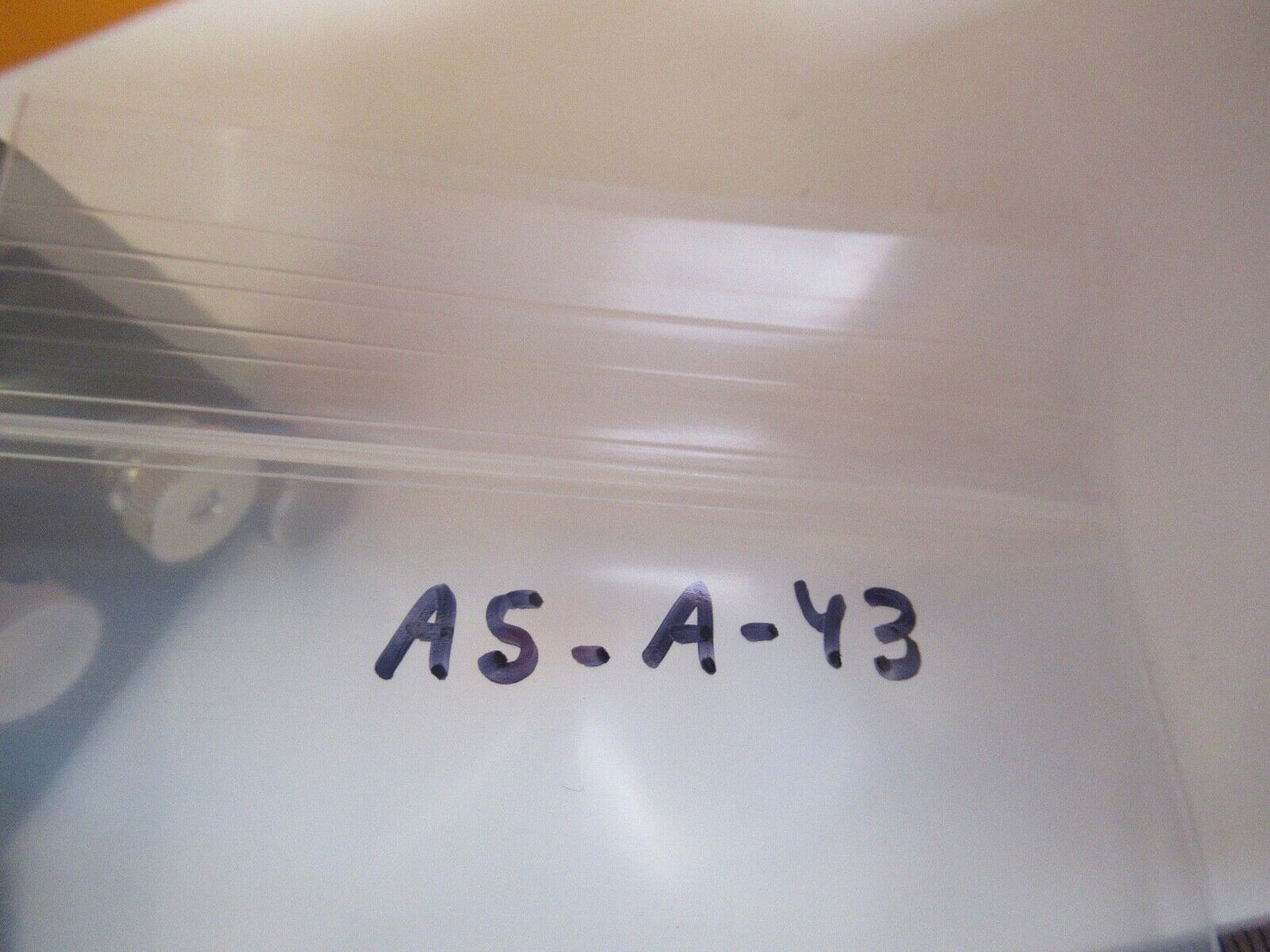 OLYMPUS JAPAN MOUNTED MIRROR PRO OPTICS MIKROSKOP TEIL WIE ABGEBILDET &A5-A-43