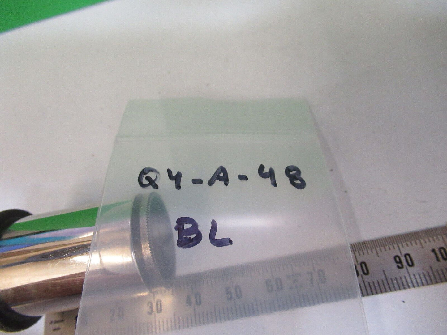 ANTIQUE BAUSCH LOMB 10X EYEPIECE OCULAR LENS MICROSCOPE PART AS PICTURED Q4-A-48