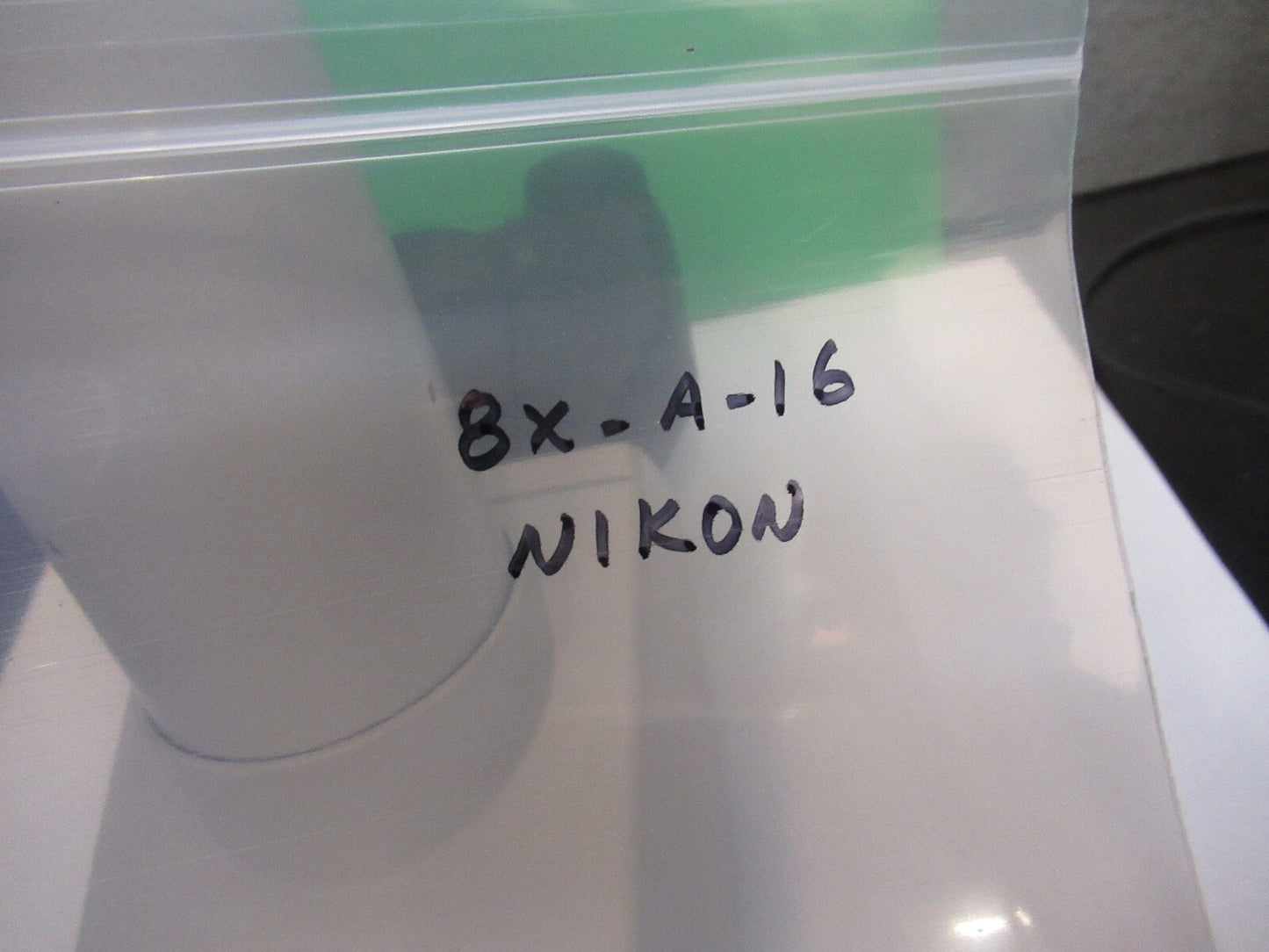 NIKON JAPAN TRINOCULAR HEAD OPTICS MICROSCOPE PART AS PICTURED 8X-A-16