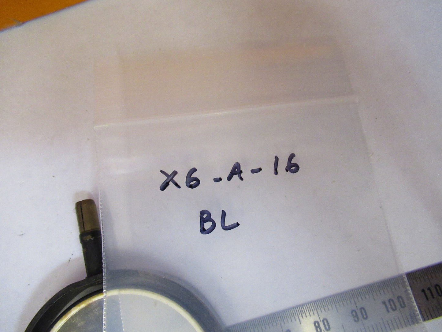 ANTIQUE BAUSCH LOMB MIRROR ASSEMBLY OPTICS MICROSCOPE PART AS PICTURED X6-A-16