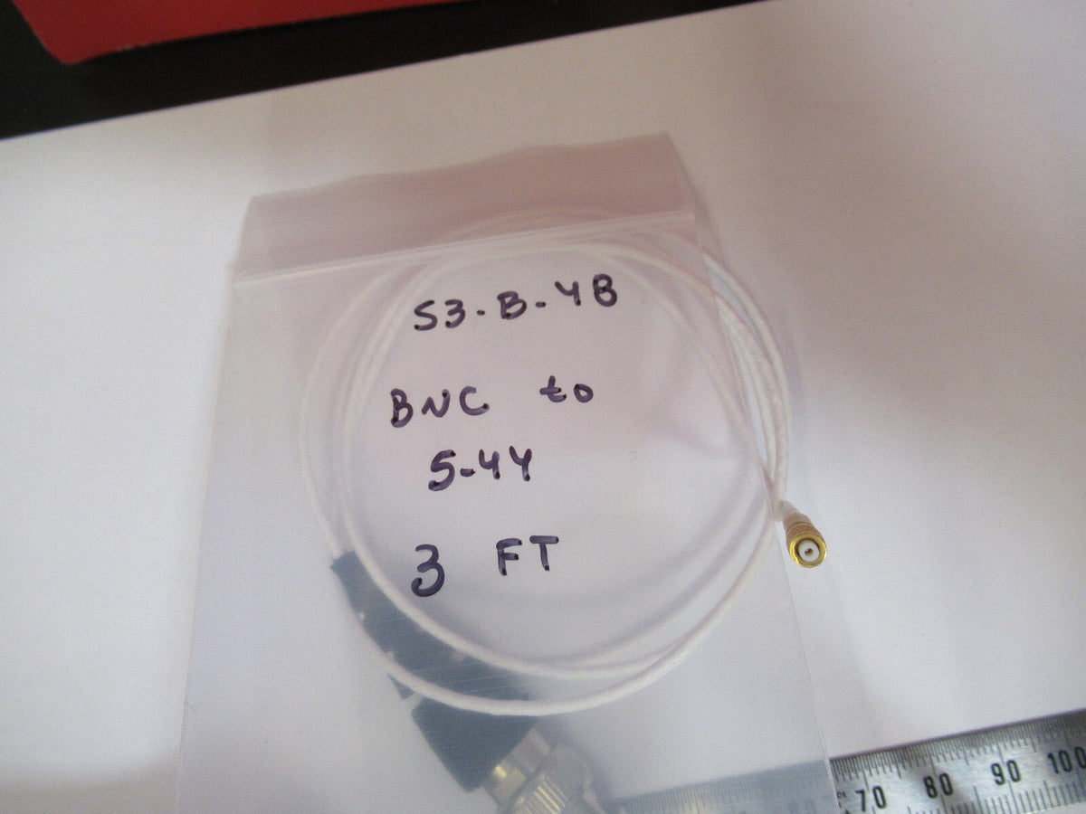 ENDEVCO CABLE BNC to 5-44 connector for ACCELEROMETER VIBRATION SENSOR S3-B-48