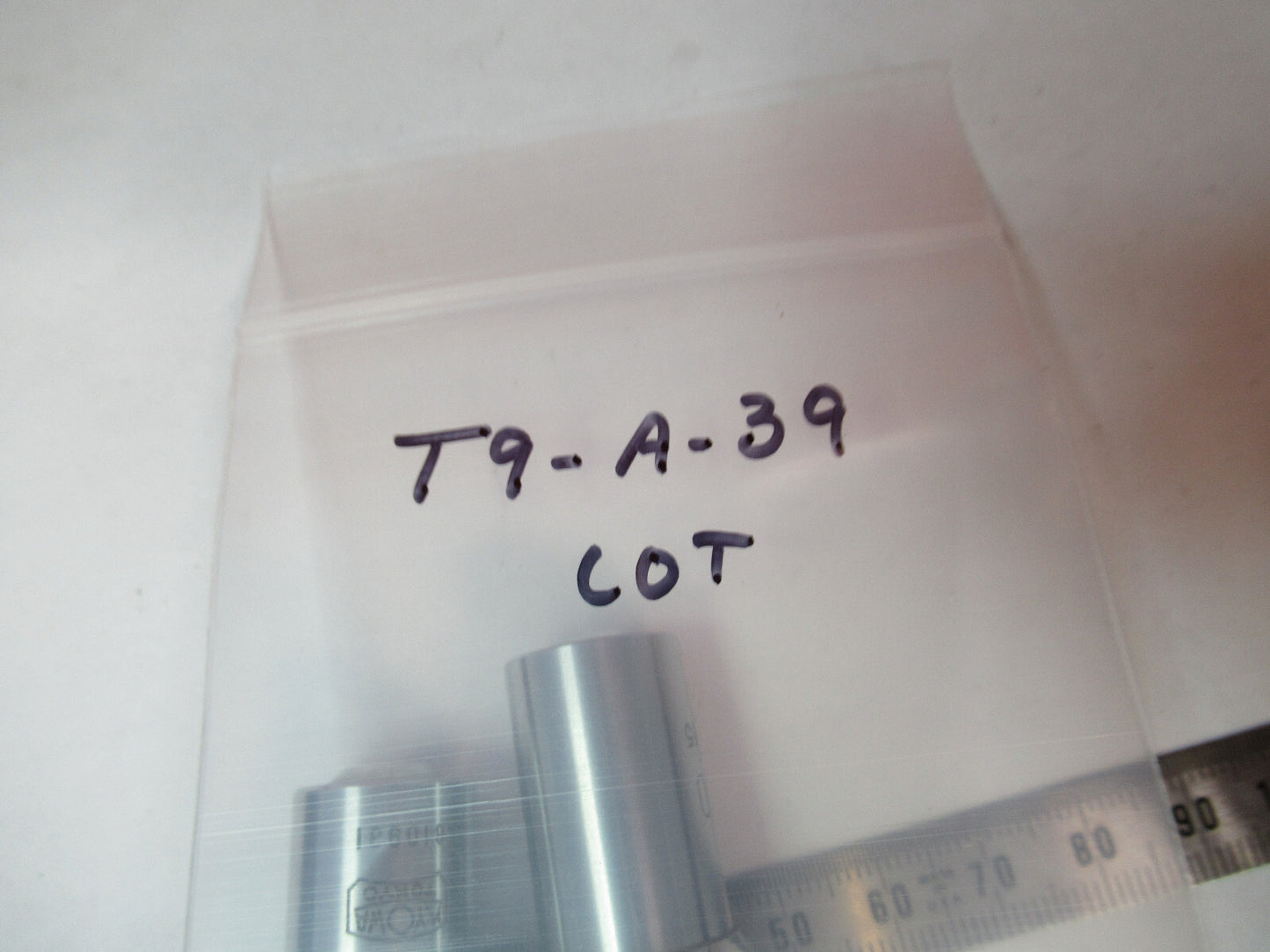 LOT 2ea KYOWA TOKYO 40X 10X OBJECTIVE OPTICS MICROSCOPE PART AS PICTURED T9-A-39