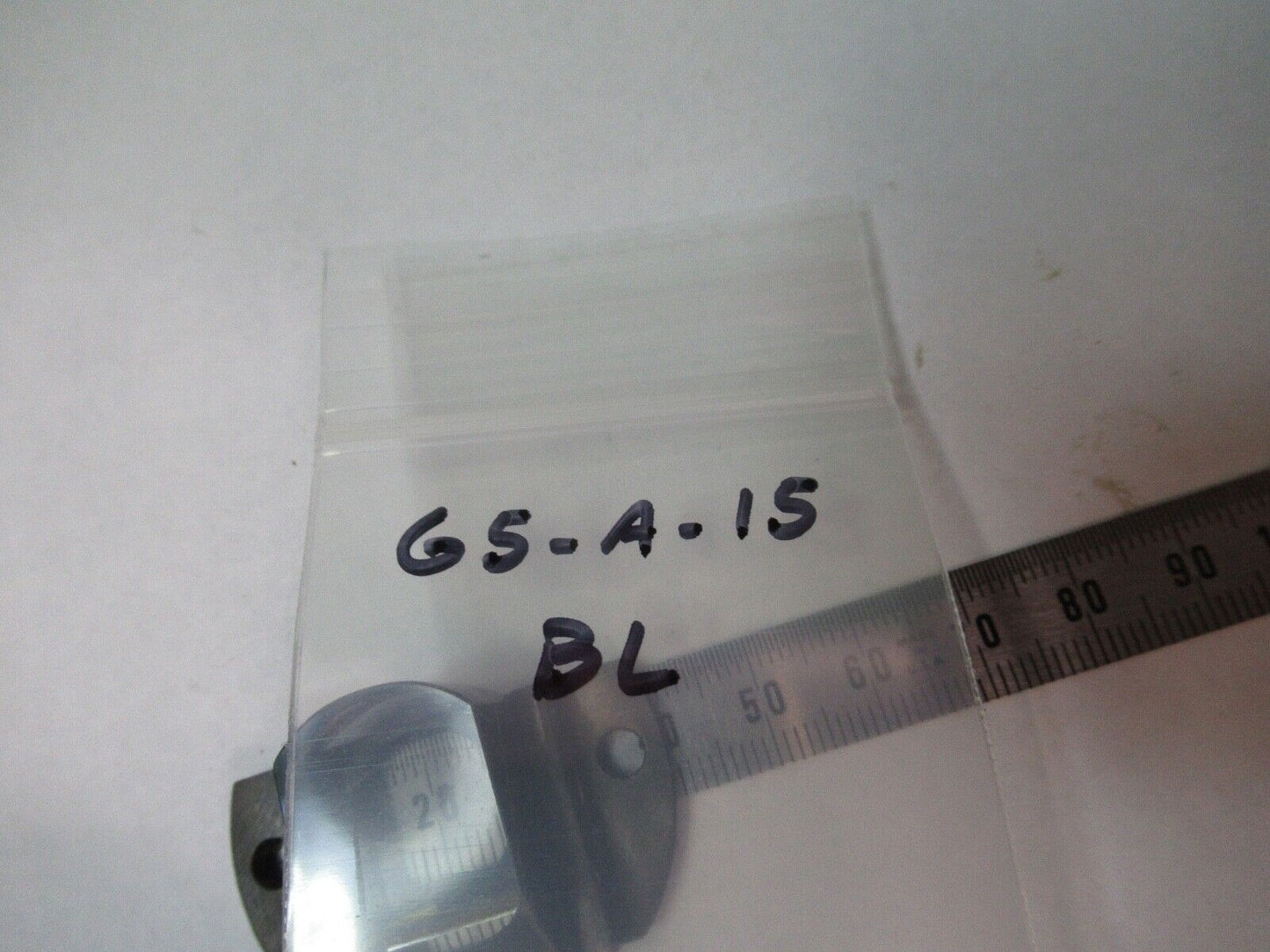 ANTIQUE BAUSCH LOMB MOUNTED GLASS PRISM MICROSCOPE PART AS PICTURED G5-A-15