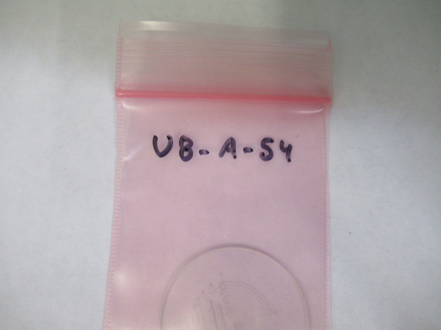 OPTICAL GLASS RETICLE No 5 PATTERN MICROSCOPE PART AS PICTURED U8-A-54