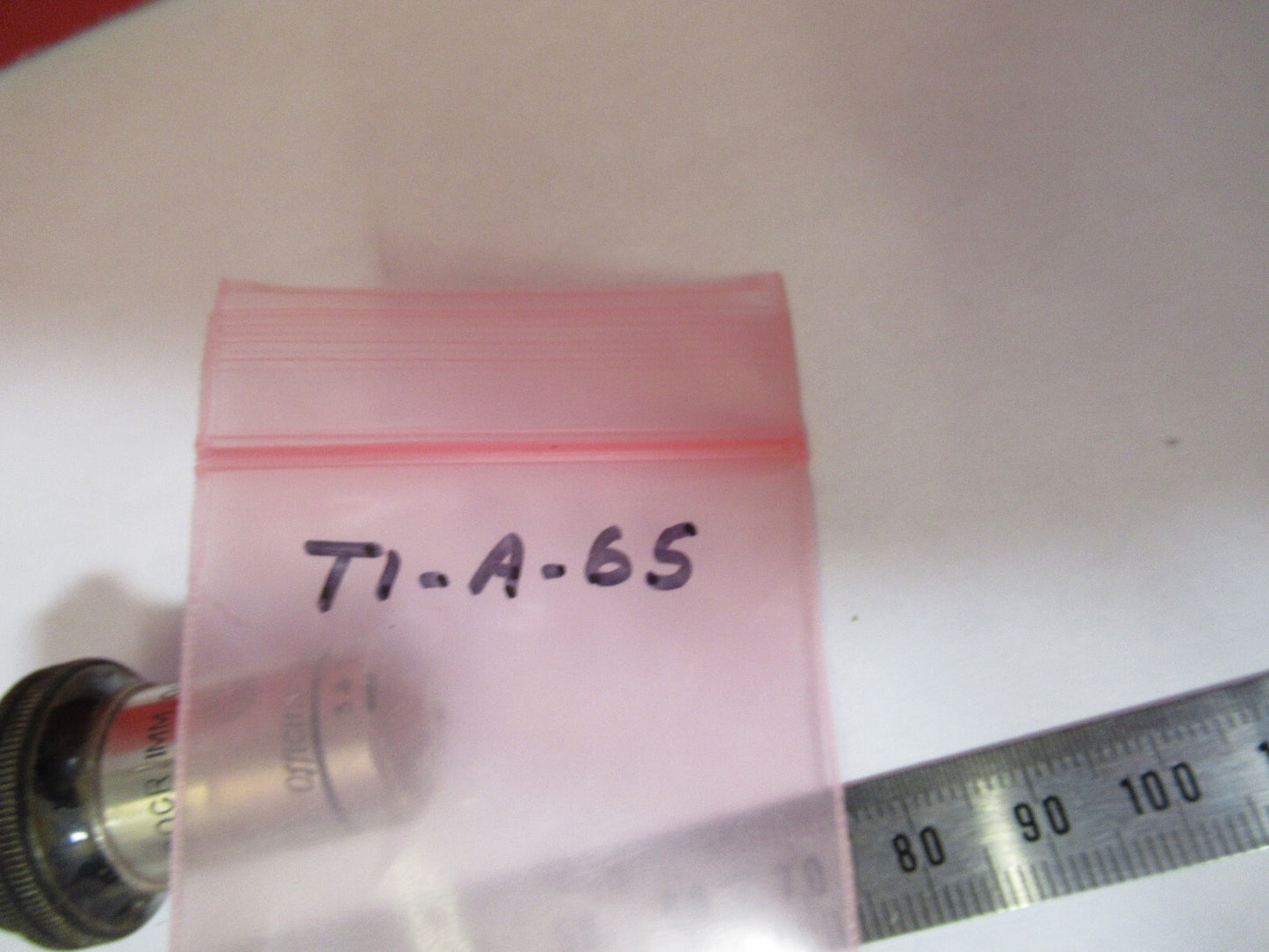 OFFICINE GALILEO ITALY OBJECTIVE MICROSCOPE PART AS PICTURED T1-A-65